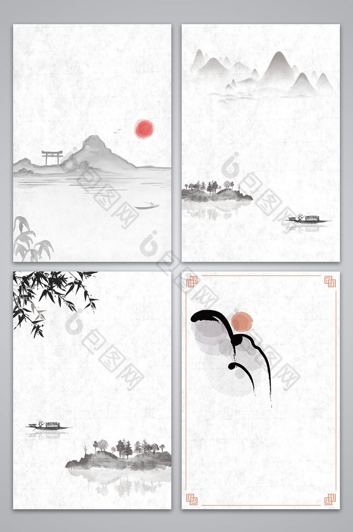 中国风质感宣纸图片