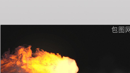 简约风格火焰效果片头LOGO