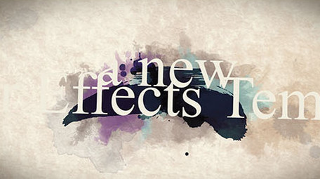 震撼大气水墨片头ae模板