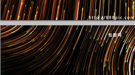 2组精美的流光线条背景循环视频素材
