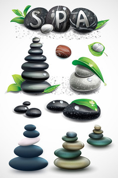 美容SPA步骤PNG免抠素材模板免费下载 _元素