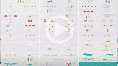 AE-公司业绩销售成绩年终总结数据柱状图