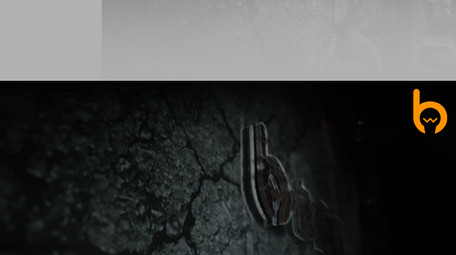 AE模板古代电影片头或神秘游戏标志火花石