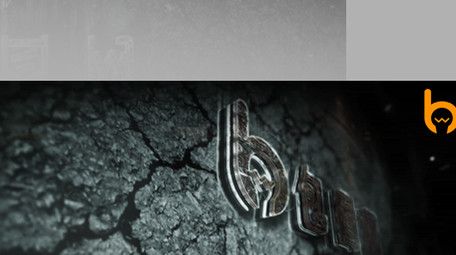 AE模板古代电影片头或神秘游戏标志火花石