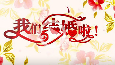 婚礼开场视频模板下载_婚礼开场ae模板素材