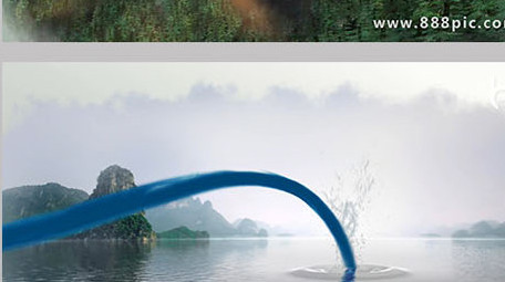 中国风水墨宣传片片头有配音