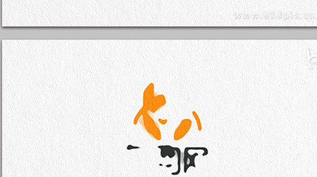 卡通流体水墨晕染动画logo片头AE模板