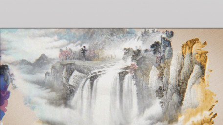 中国风水墨画风格<strong>图文</strong>展示AE模板