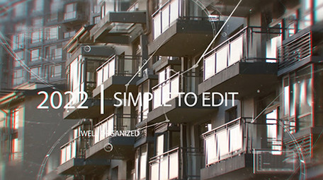 时间指针表盘动画照片相册图文片头AE模板