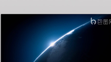 震撼大气的宇宙穿梭电影片头视频素材