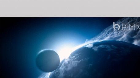 震撼大气的宇宙穿梭电影片头视频素材