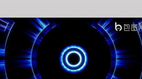 动感万花筒快节奏空间变幻舞台循环DJ视频