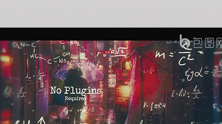 数学公式元素科学历史图文宣传片AE模板