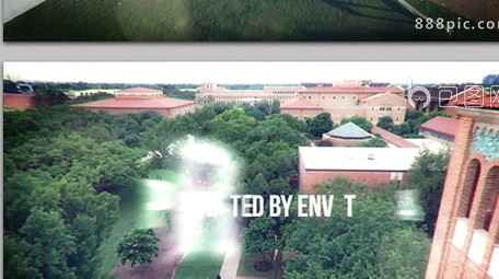 动感快节奏剪辑视频多画面图文片头AE模板