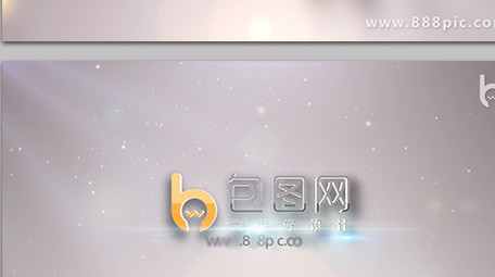 快速明亮的扫光光效logo揭示开场AE模