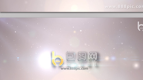 快速明亮的扫光光效logo揭示开场AE模