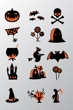 民族风鬼怪面具矢量设计素材