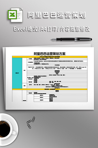 阿里巴巴运营策划方案图片