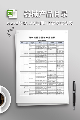 新医疗器械产品目录图片