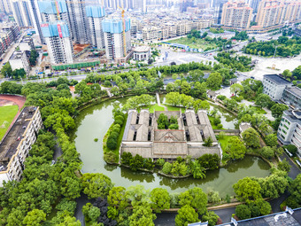 湖南湘潭湘乡市东山书院4A景区