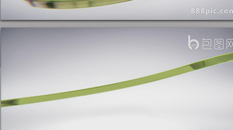 3D线条图形动画演绎标志片头LOGO