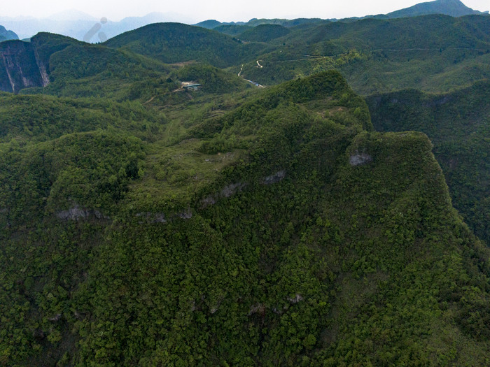 湖南张家界秀丽山川