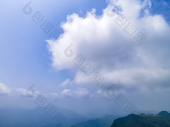 湖南张家界高山山川地貌