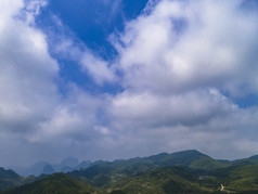 湖南张家界高山山川地貌