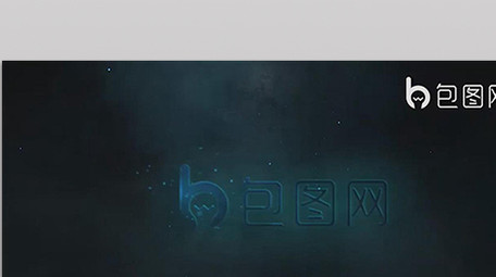 金属质感 字幕 光效 光斑 文字特效片头