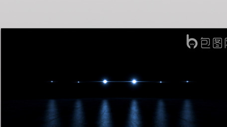 大气震撼企业粒子光线片头logo标志