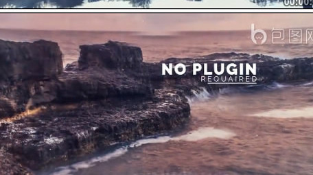 震撼大气空间感视觉差<strong>图文</strong>展示ae模板