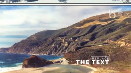 震撼大气空间感视觉差<strong>图文</strong>展示ae模板