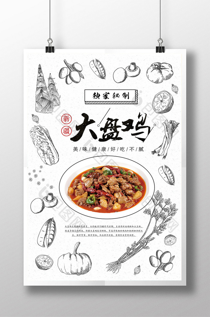 鱼牛肉鸡肉图片