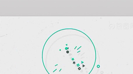 三维MG动画风格的科技产品前瞻演示模板