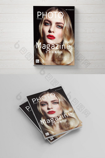 创意杂志封面艺术写真杂志影楼杂志封面杂志图片