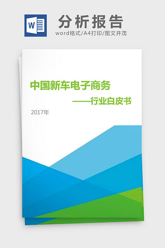 2017年中国新车电子商务行业分析报告图片