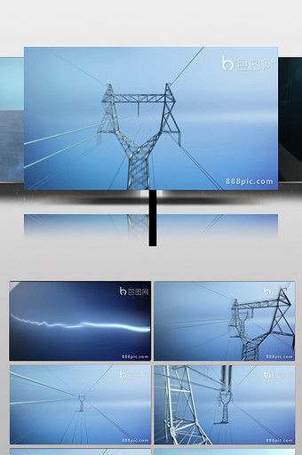 能源电力传输素材图片