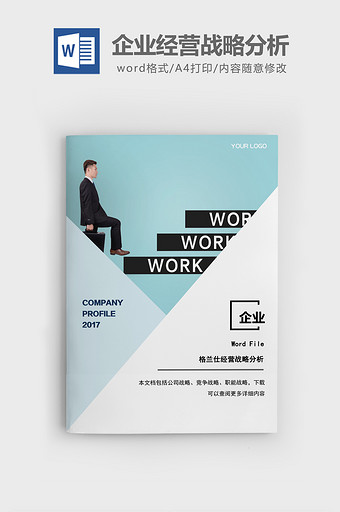 人事管理企业经营战略分析word文档图片