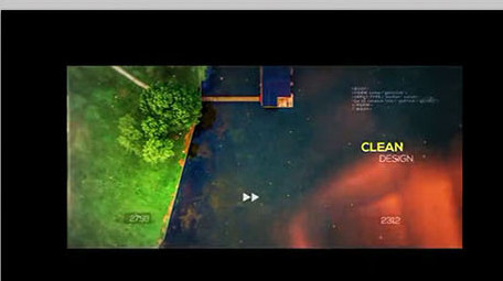 漏光重叠图像视差特效图文展示