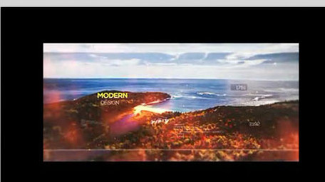 漏光重叠图像视差特效图文展示