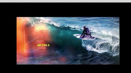 漏光重叠图像视差特效图文展示