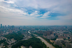 江苏南京城市风光航拍摄影图