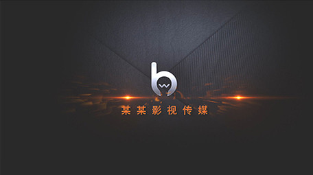 黑色金属质感片头LOGO演绎AE模板