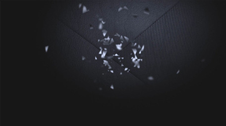 黑色金属质感片头LOGO演绎AE模板