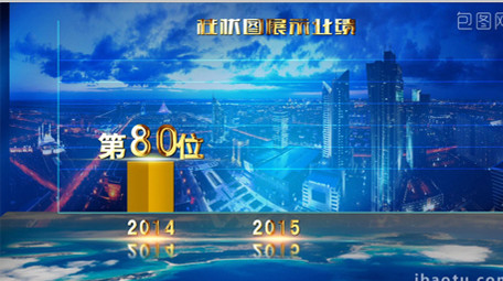 数据图表 科技数据 柱状图 AE数据版