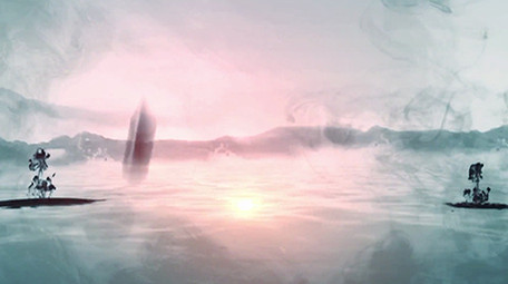 山水人文水墨片头