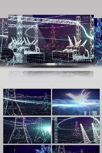 效粒子电力发电站形象宣传片图片