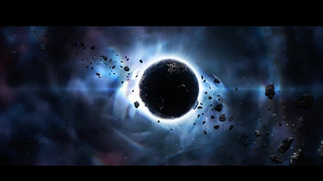 高清科幻电影片头发布会开场背景视频