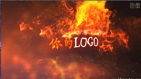 震撼霸气狮子奔跑年会开场AE片头片尾模板