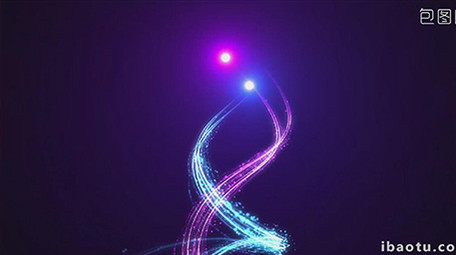 唯美粒子光效标志片头AE模板